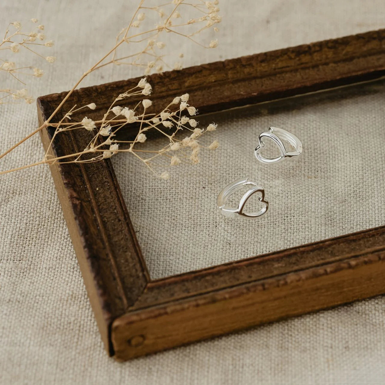 Boucles d'oreilles Sweetheart - Argent