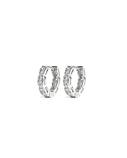 Boucles d'oreilles Cruz - Argent