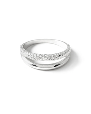 Bague Dopio - Argent Sterling
