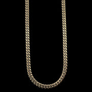 Chaîne Alpha - Or Mat 14k