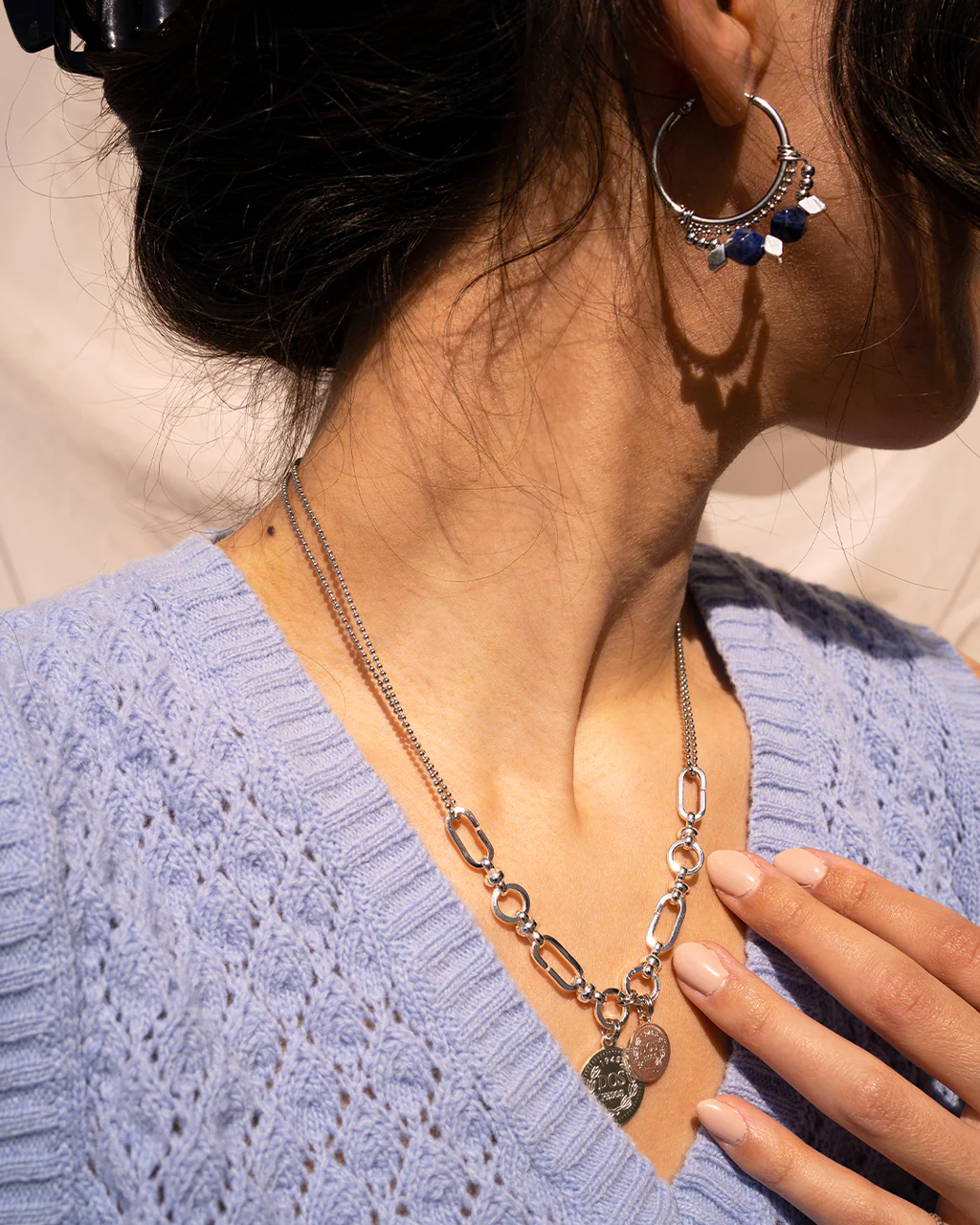 Boucles d'oreilles Zenith - Argent