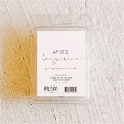 Cubes de cire de soya - Ambre tangerine