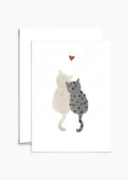 Carte de souhaits - Amour Purrfait