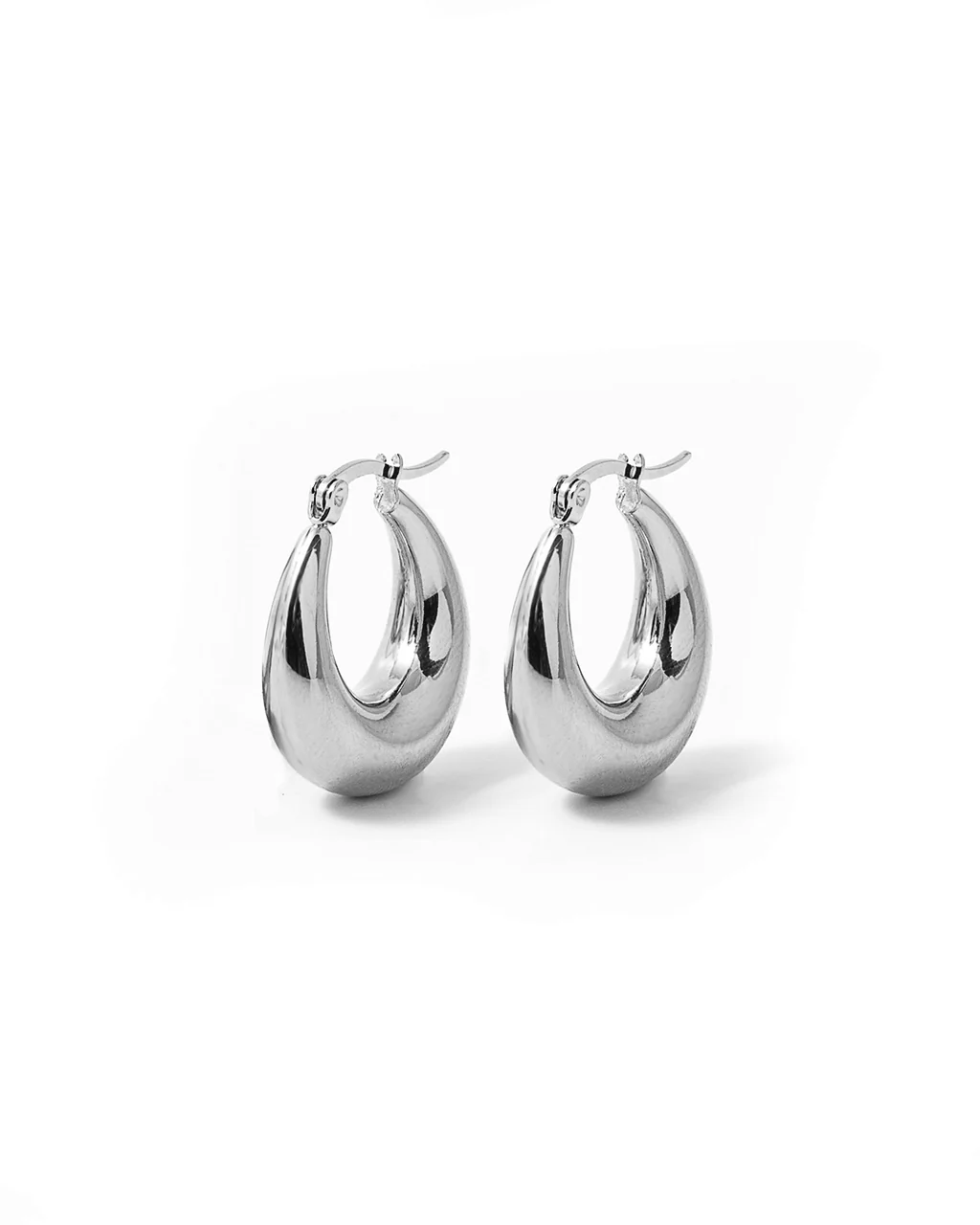 Boucles d'oreilles Oculus - Argent