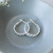 Boucles d'oreilles Riot - Argent