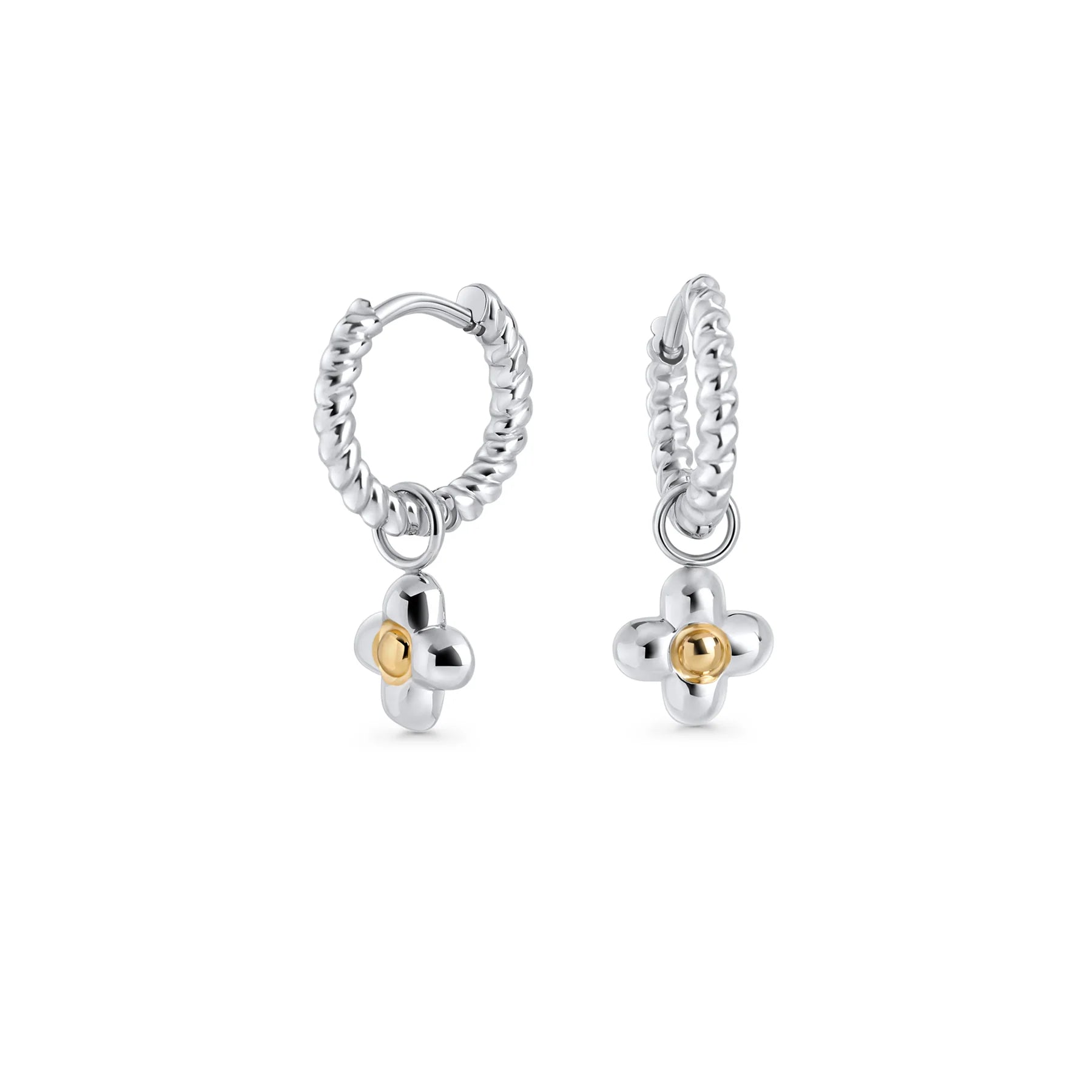 Boucles dormeuses Eclor - Argent
