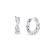 Boucles dormeuses Claire - Argent
