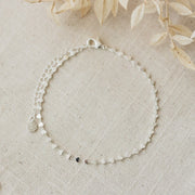 Bracelet de cheville Heart - Argent