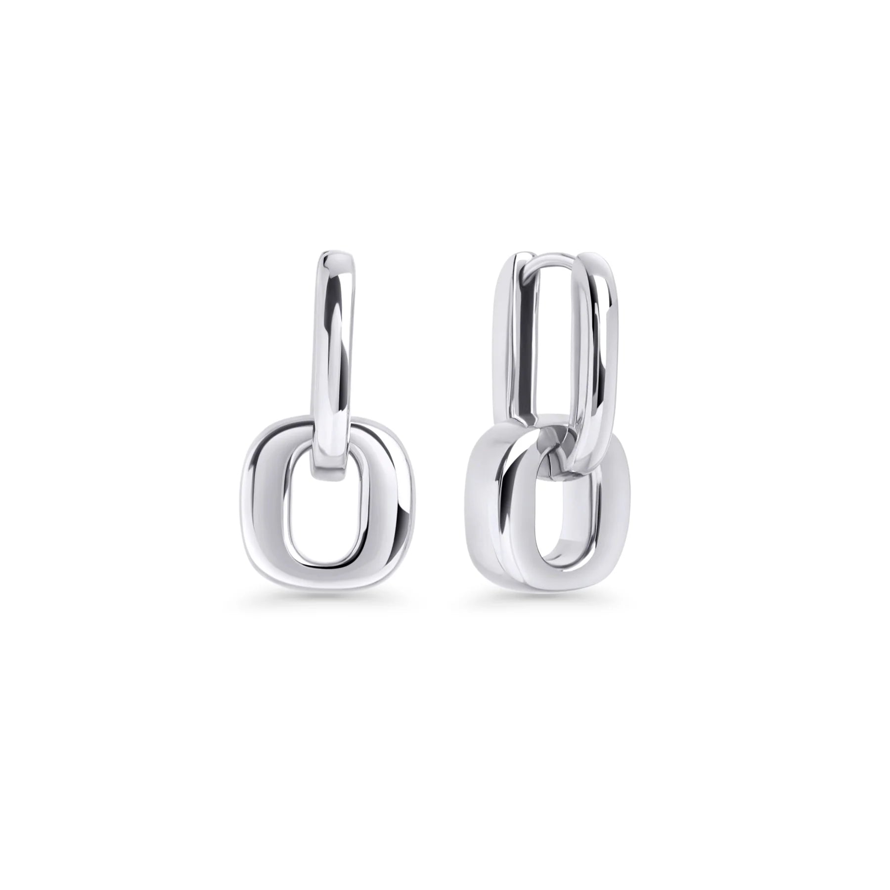 Boucles dormeuses Charlie - Argent