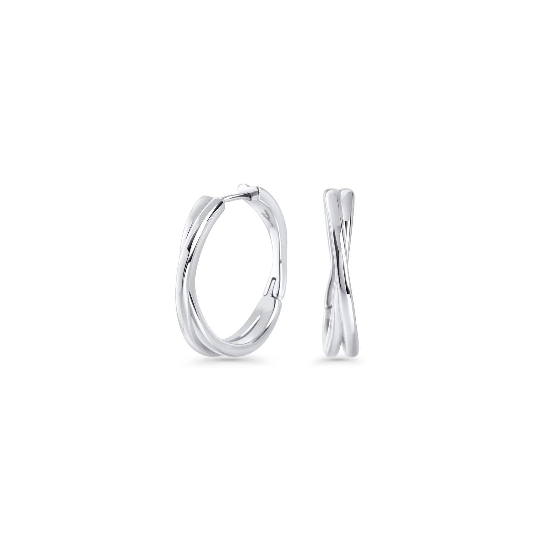 Boucles dormeuses Josephine - Argent