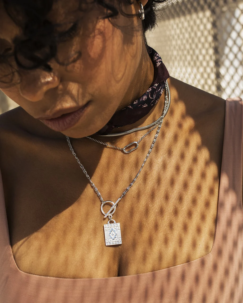 Collier Snake - Argent