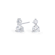 Boucles fixes Ophelia - Argent