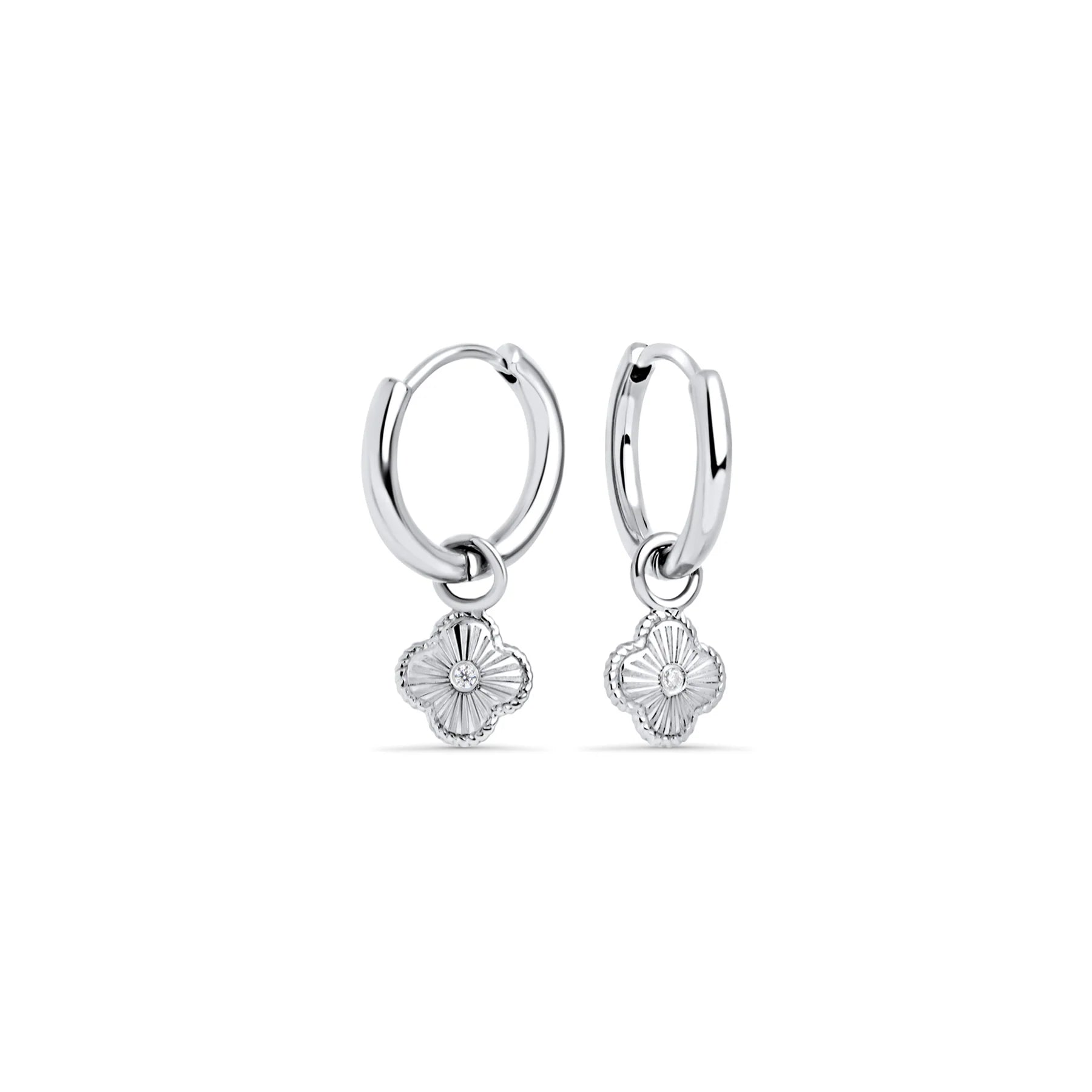 Boucles dormeuses Paula II - Argent
