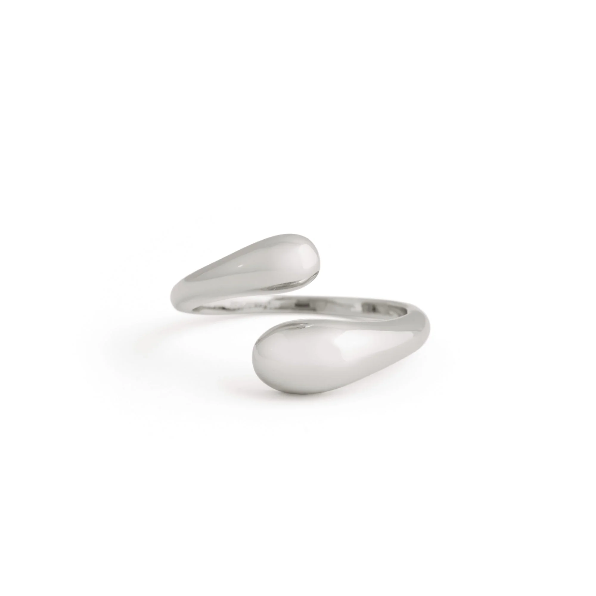 Bague Double Dôme - Argent