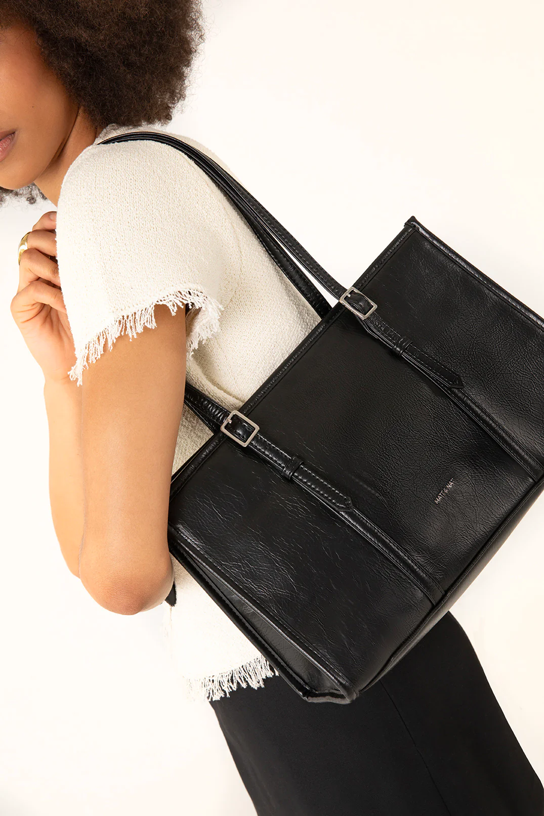 Zephyr - Sac fourre-tout végétalien - Noir