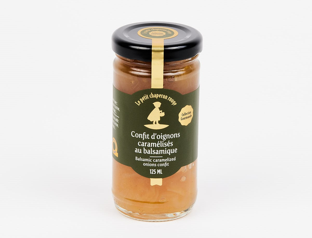 Confit d'oignons caramélisés au balsamique