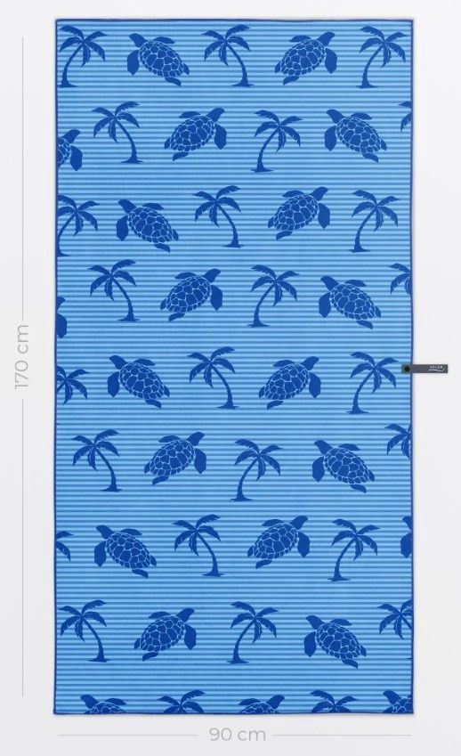Serviette de plage en microfibre XL - Bienvenue au paradis