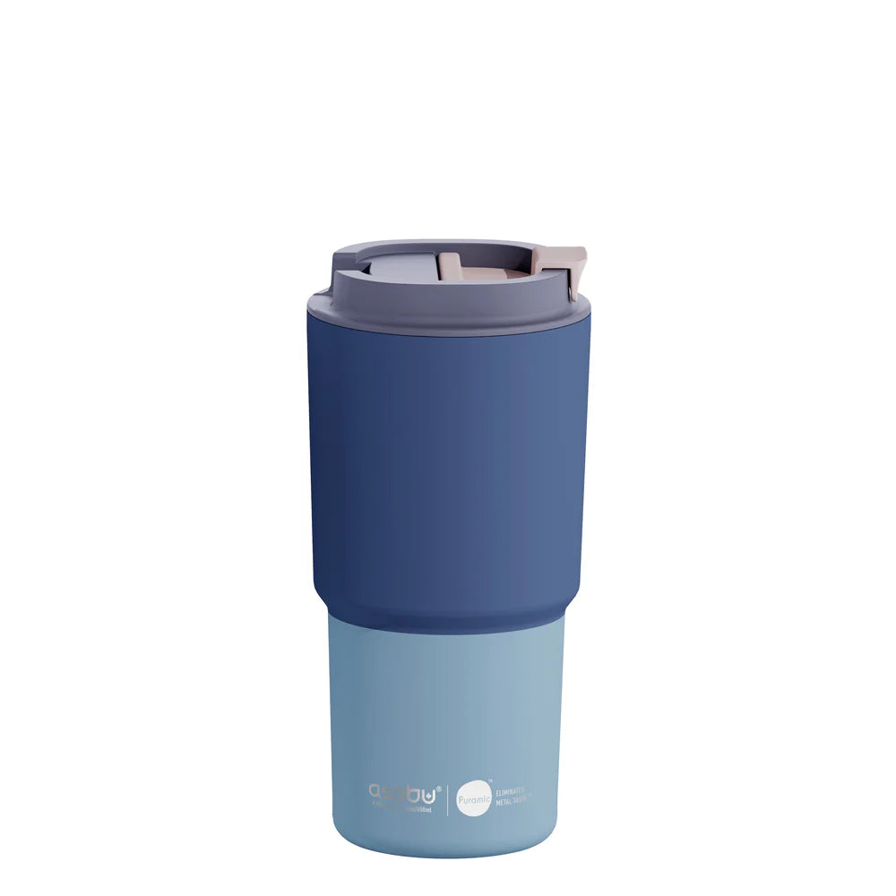 Tasse de voyage 22oz avec intérieur en céramique - Bleu pastel