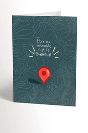 Carte de souhaits - Bonheur