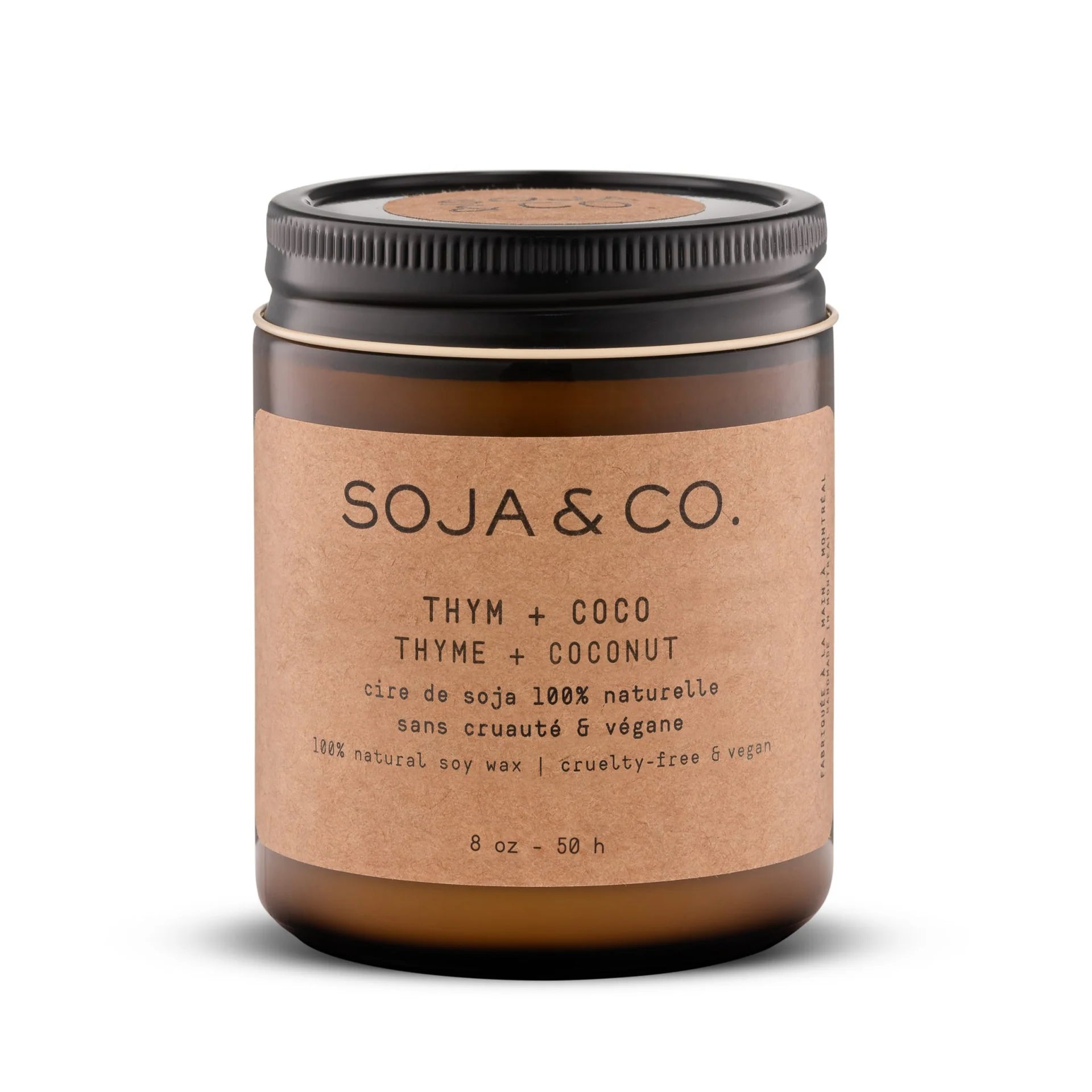 Chandelle 8oz - Thym et coco