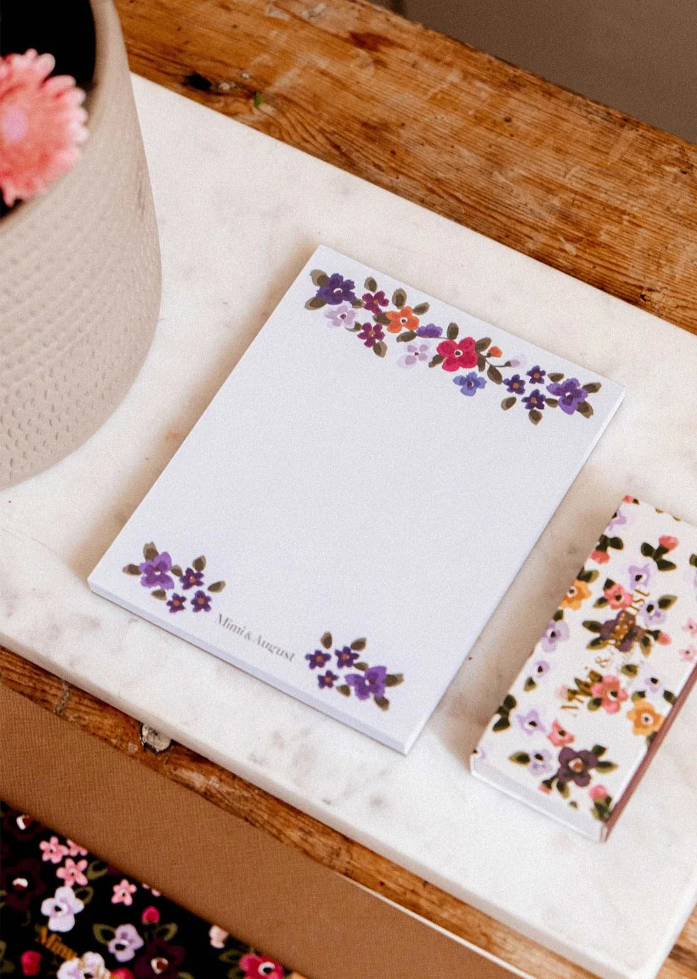Mini bloc-notes - Bouquet