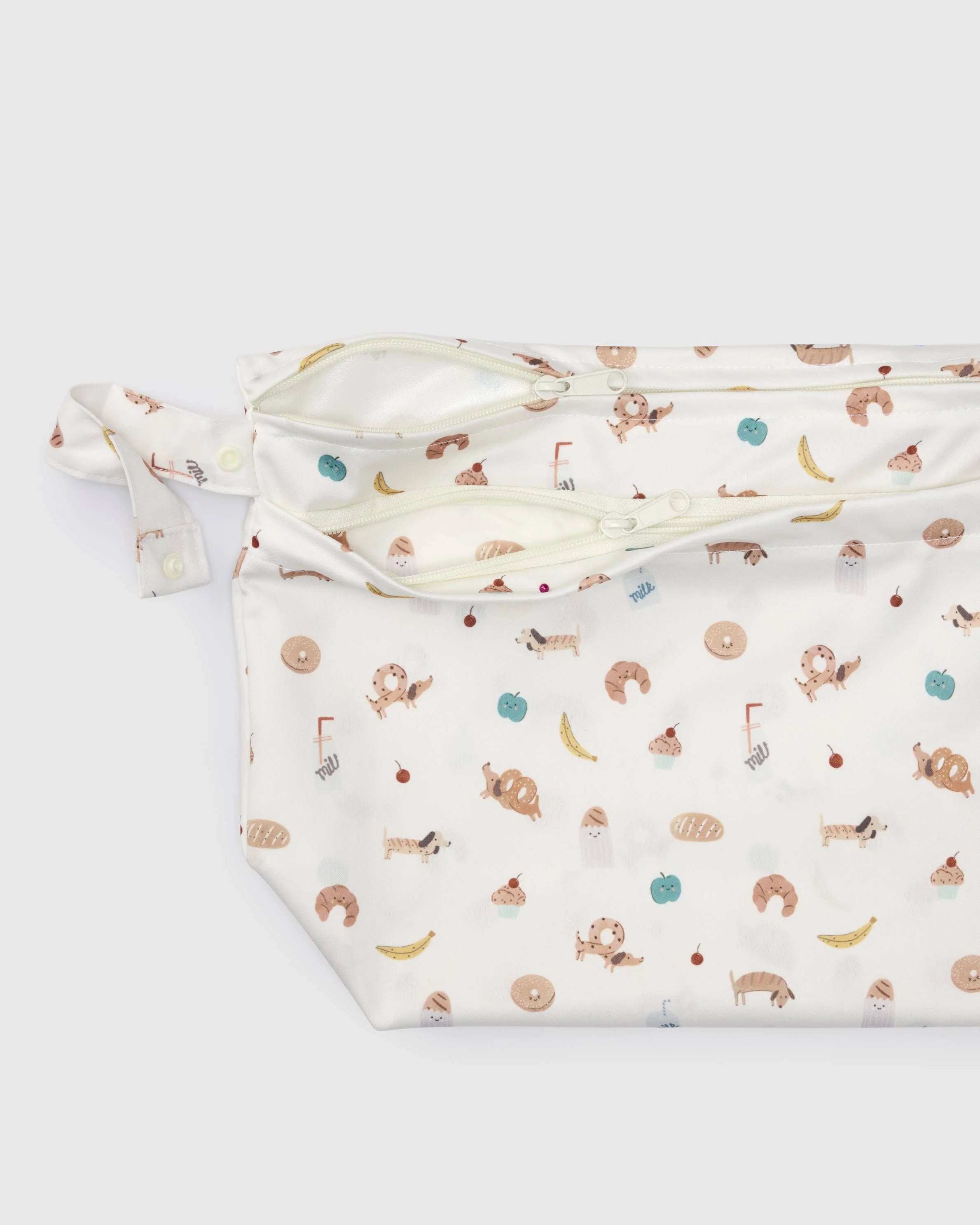 Sac Humide-sec (Wet bag) - Petit-déjeuner français