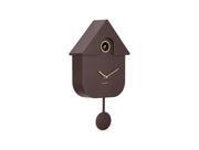Horloge coucou moderne - Terre brune