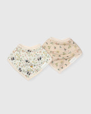 Ensemble de bavoirs bandana - Bumble bees