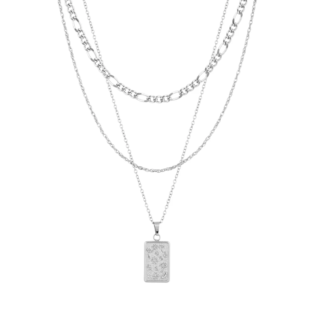 Collier Work of Art - Argent