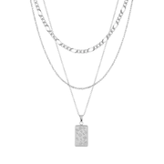 Collier Work of Art - Argent