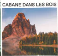 Tablette vapeur pour la douche - Cabane dans les bois