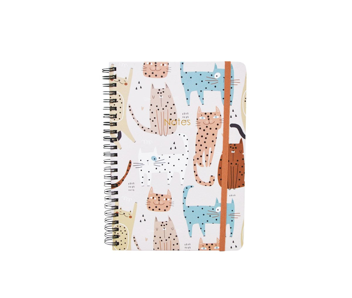 Cahier rigide - Chats