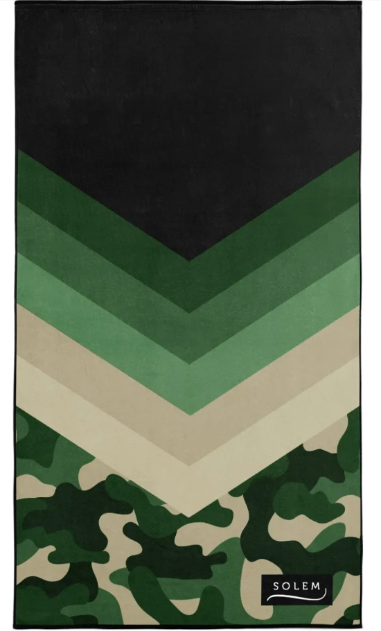 Serviette de sport en microfibre - La camo