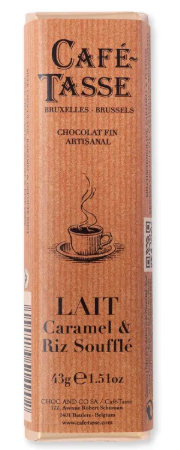 Chocolat lait - Caramel et riz soufflé