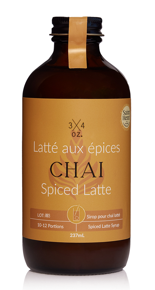 Sirop à café - Chai latté aux épices