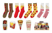 Chaussettes « à croquer » - Fast food