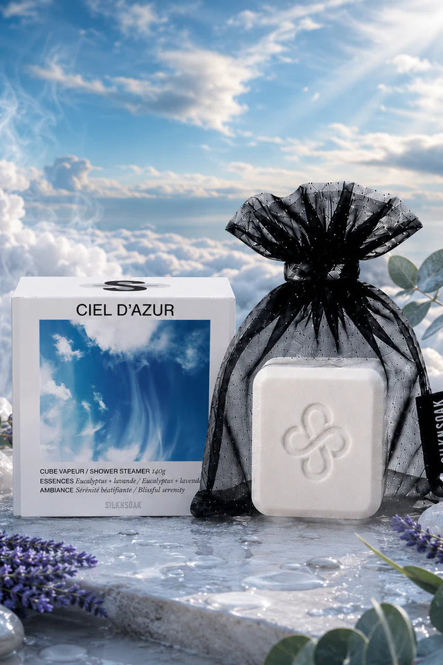 Cube vapeur pour la douche - Ciel d'azur