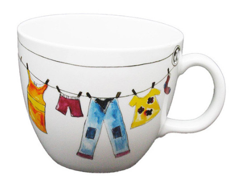 Tasse 32oz - Corde à linge