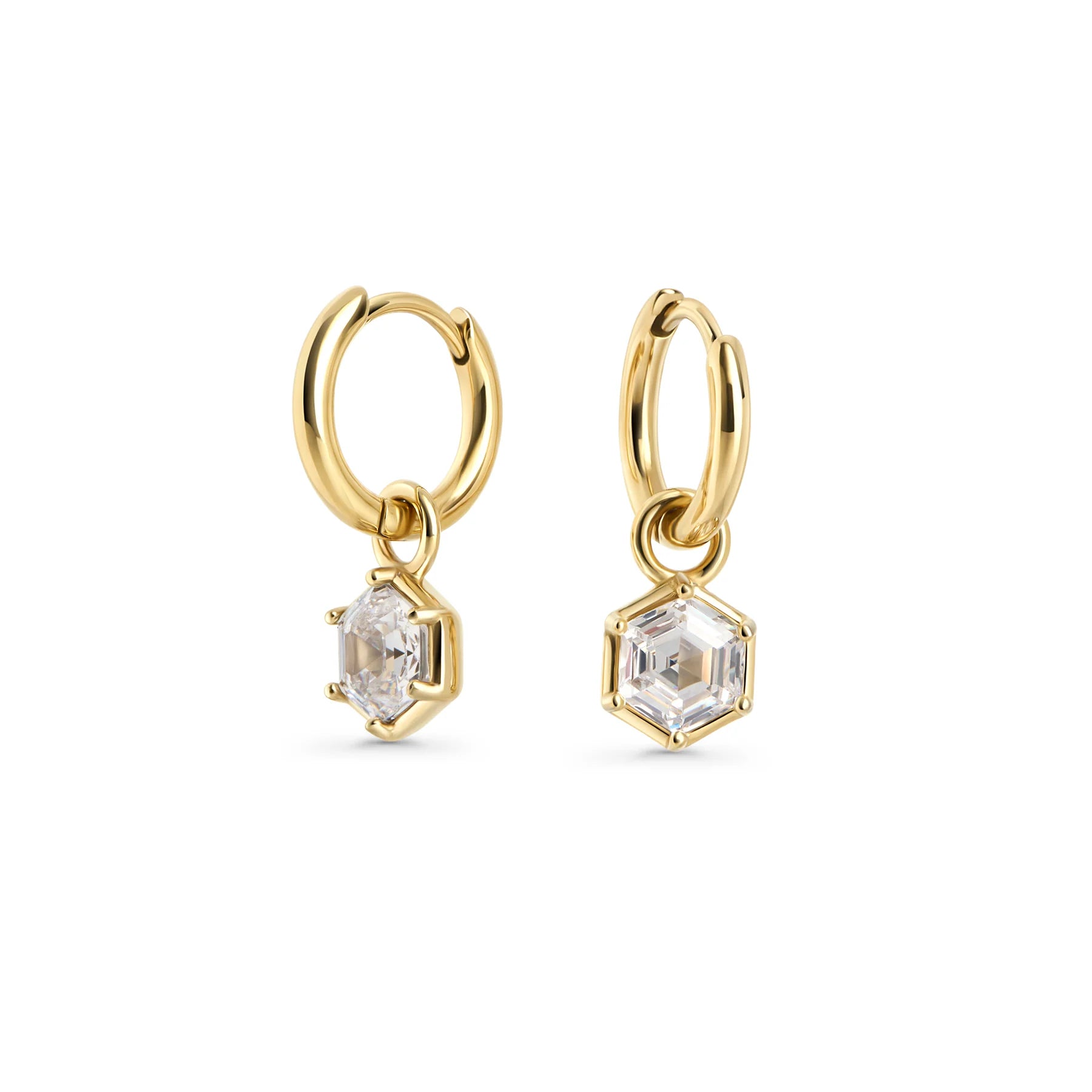 Boucles dormeuses Octavia - Or