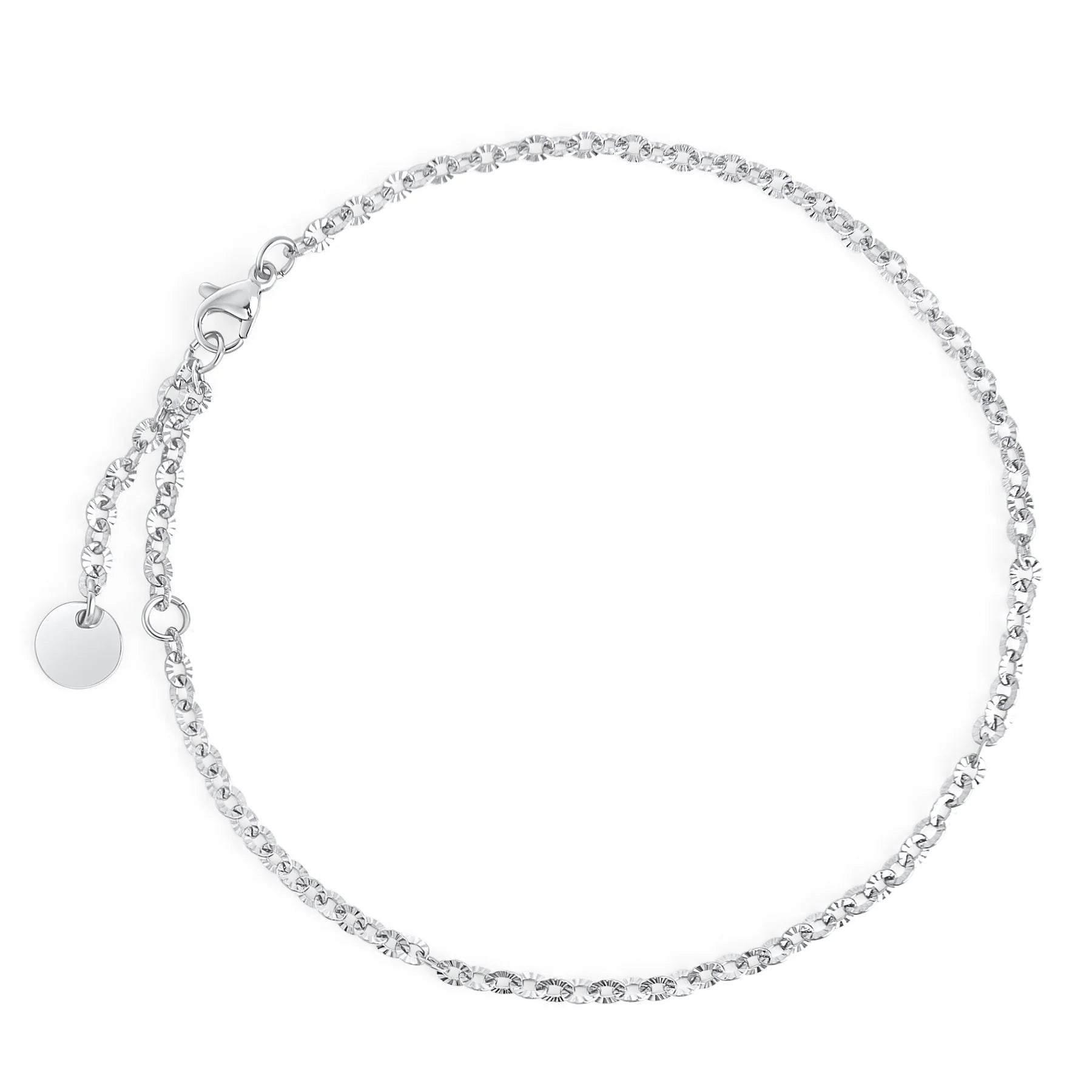 Bracelet de cheville Alice - Argent