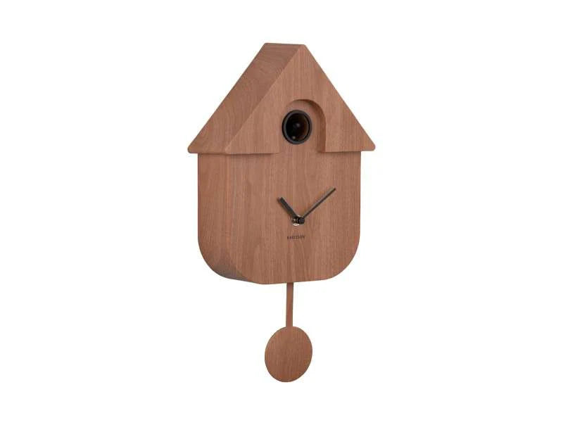 Horloge coucou moderne - Bois foncé