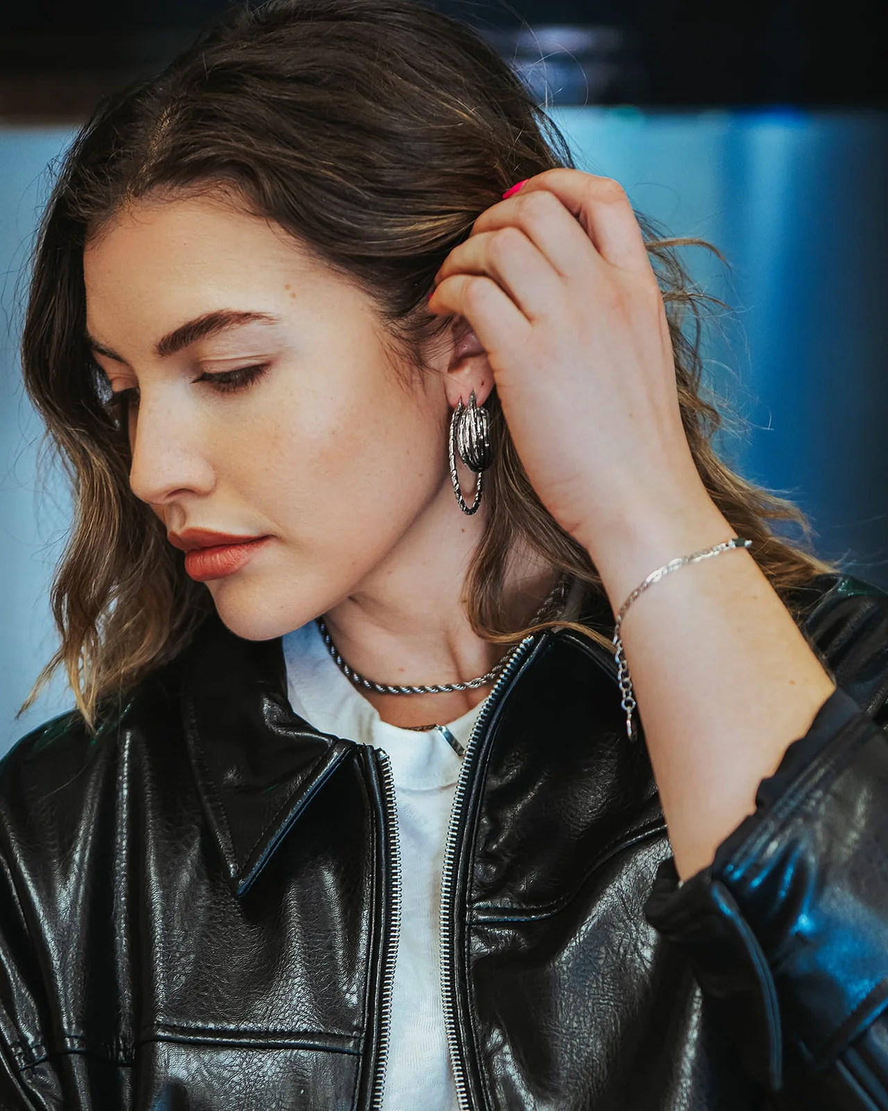 Boucles d'oreilles Bonita - Argent
