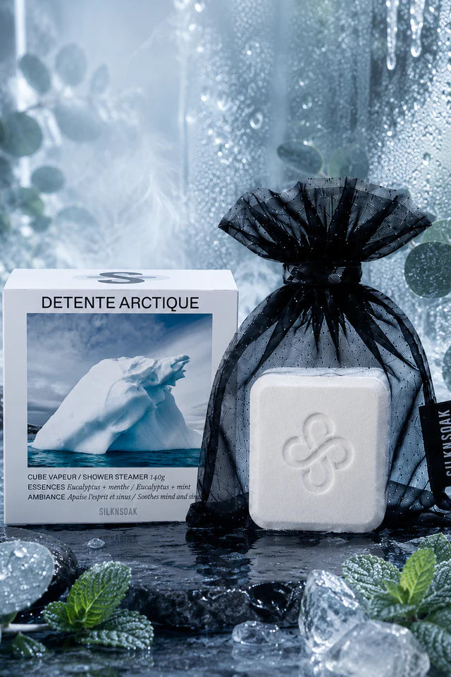 Cube vapeur pour la douche - Détente Arctique