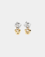 Boucles d'oreilles Fluvi - Deux tons
