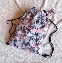 Sac à dos imperméable - Girafes/zèbres