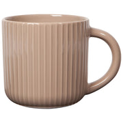 Tasse cannelée - Bois flotté