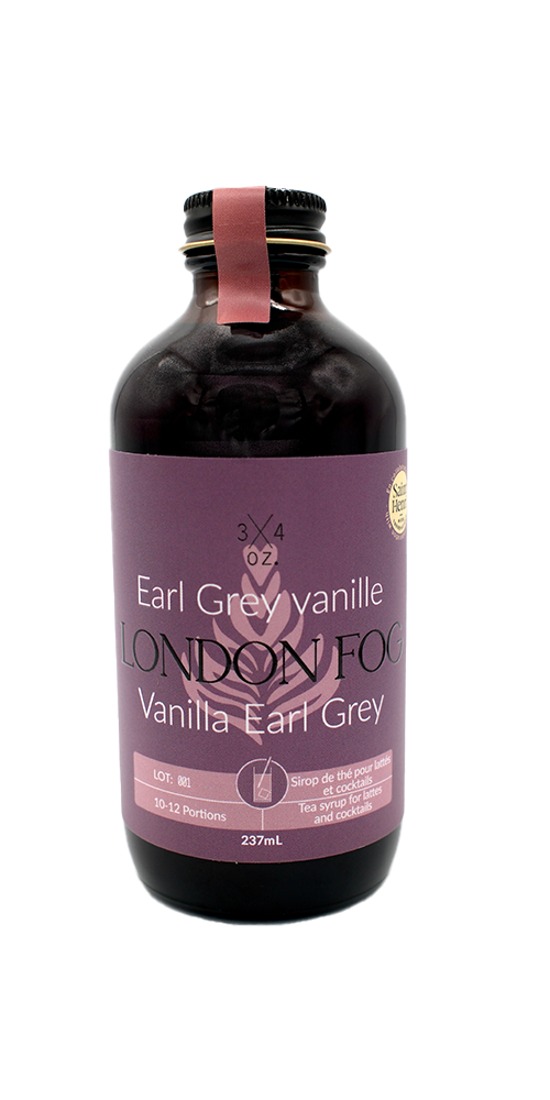 Sirop à café - London Fog Earl Grey Vanille