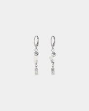 Boucles d'oreilles Elodea - Argent - Écume