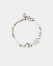 Bracelet Cymelle - Deux tons - Écume