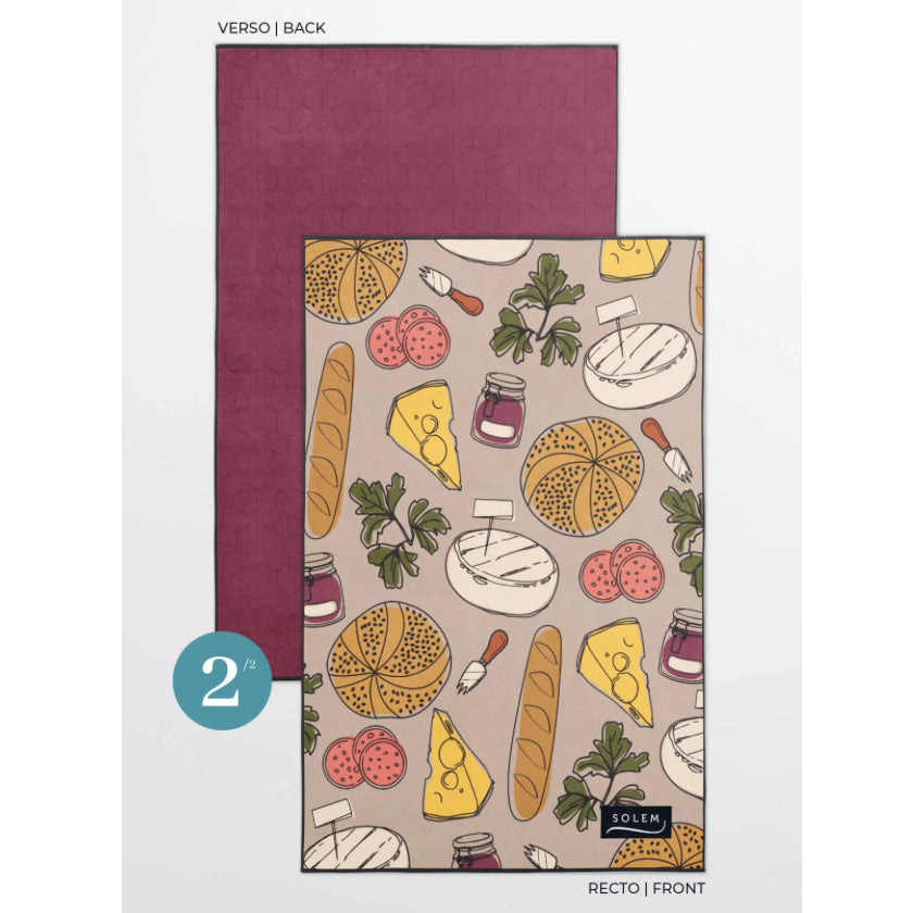 Linges à vaisselle en microfibre (Lot de 2) - L'épicurien